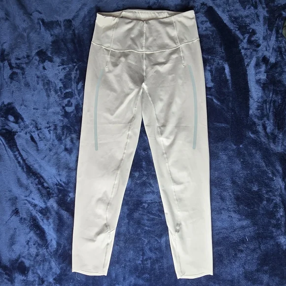 Adidas Aeroready Women's Tan High-Waisted Leggings Size L Running - Picture 2 of 15